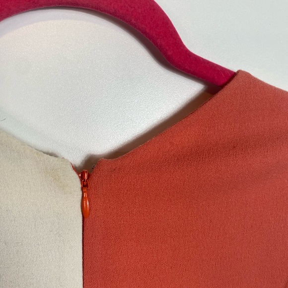 #395 AGNONA Color block Dress size 10 - Picture 3 of 9